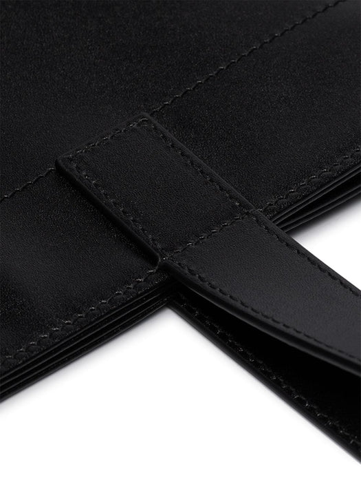 COMME des GARÇON Wallet Classic Leather Bag - Black