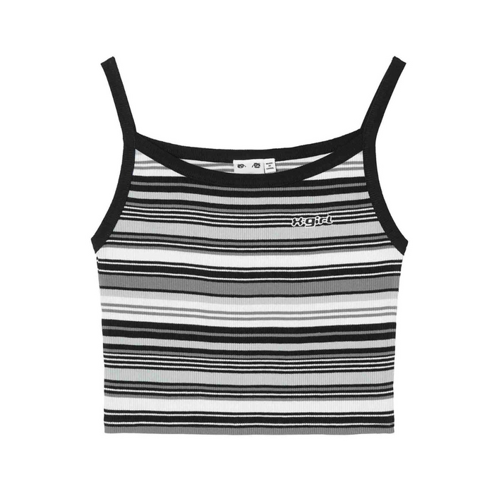 X-Girl Striped Camisole - Black