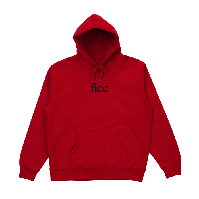 FICE Premium Heavyweight Hoodie - Red