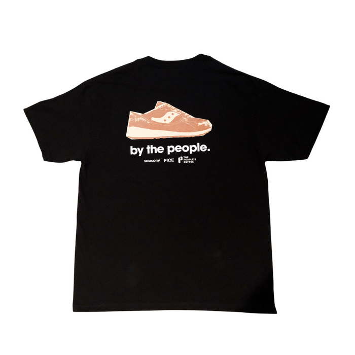FICE X The People's Coffee "For The People" S/S T-Shirt - Black