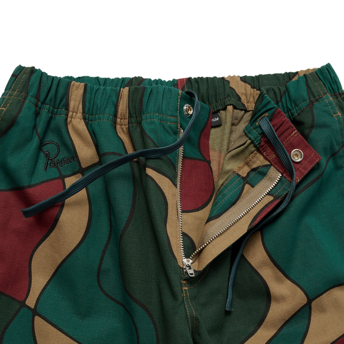 Parra Trees In Wind Relaxed Pants - Camo Green
