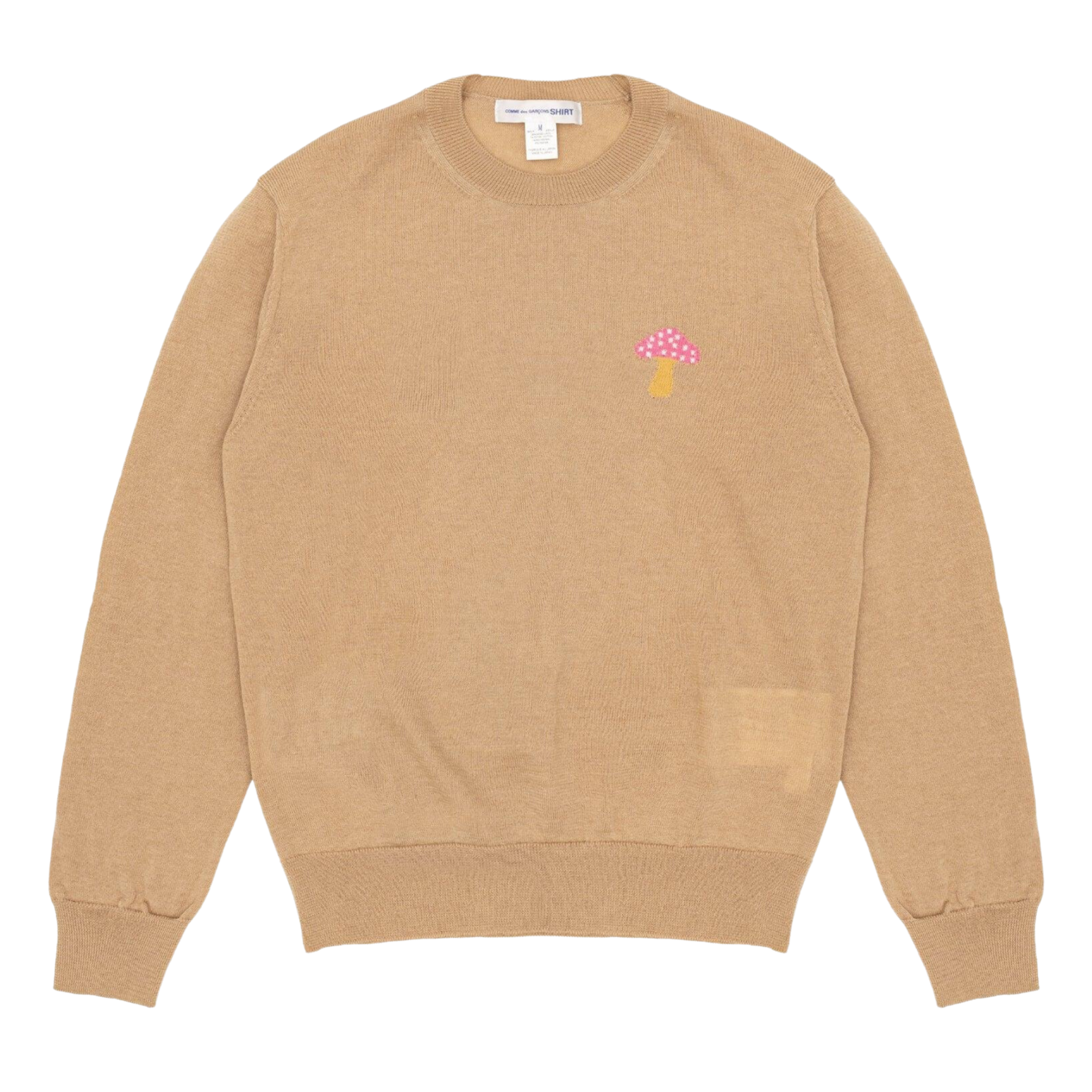 COMME des GARÇONS SHIRT ニット COMME des GARÇONS Shirt x Brett Westfall Knit Mushroom Sweater