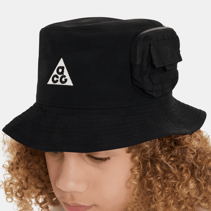 Nike Kid's ACG Apex Bucket Hat - Black/Black/White