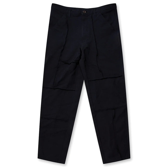 COMME des GARÇONS Shirt Raw Hem Trousers - Black