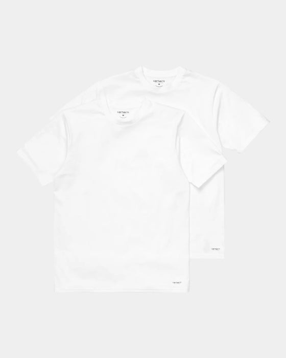 Men's Carhartt. WIP Standard Crew Neck Short-Sleeve T-Shirt (2 Pack) - White