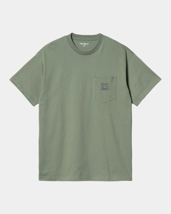Men's Carhartt WIP Field Pocket Short-Sleeve T-Shirt - Park