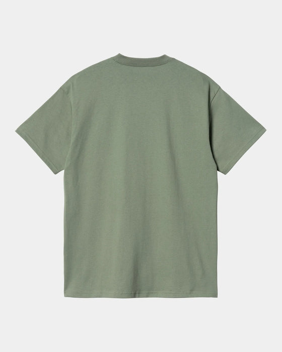 Men's Carhartt WIP Field Pocket Short-Sleeve T-Shirt - Park