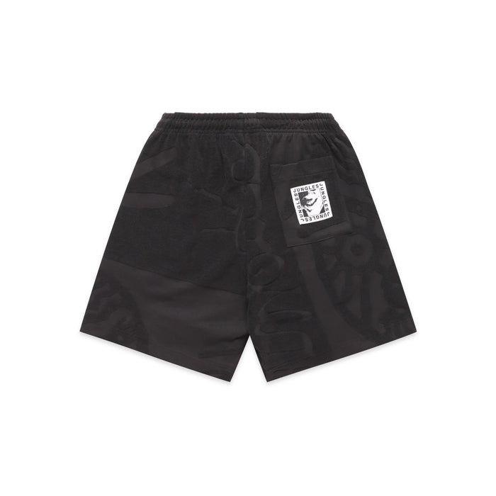 Jungles Toweling Shorts - Black