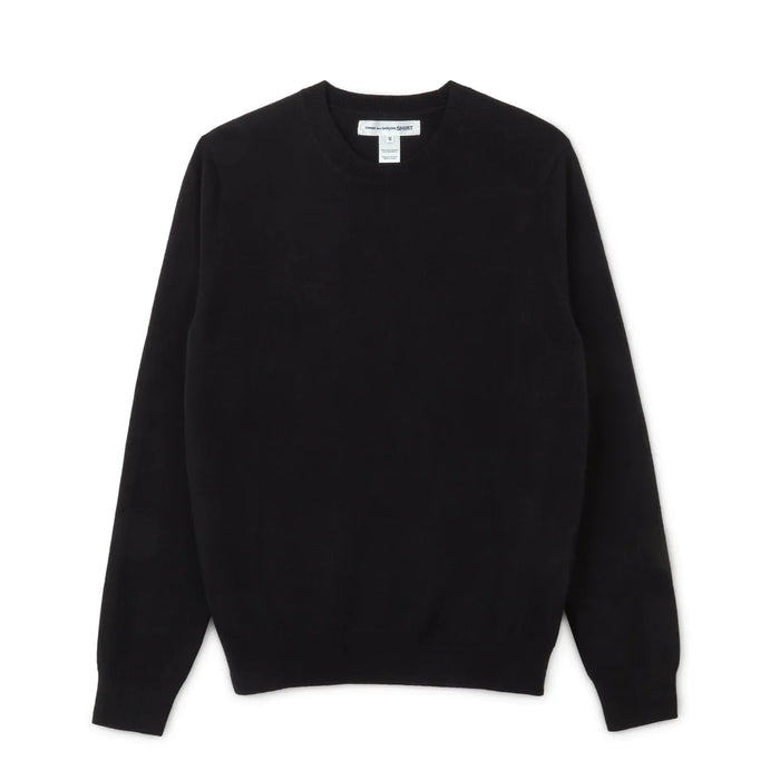COMME des GARÇONS Men's Pullover Sweater - Black