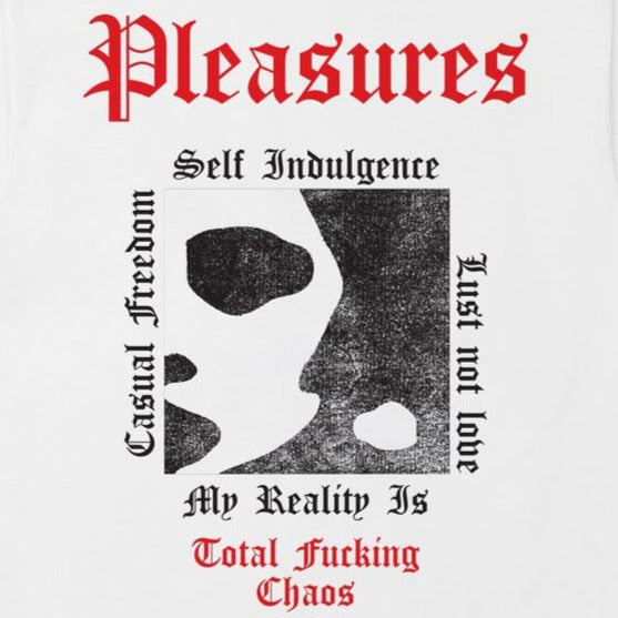 Pleasures Reality T-Shirt  - White