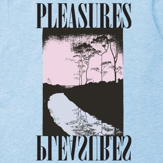 Pleasures River Long Sleeve - Powder Blue