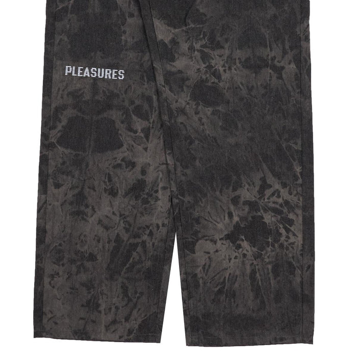 Pleasures Formula Baggy Denim Pants - Black
