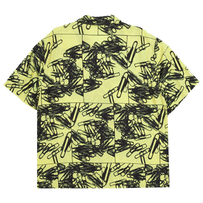 Pleasures Clips Button Down - Yellow