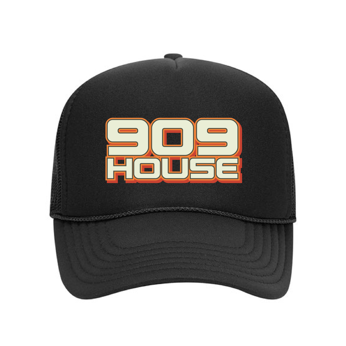 Roland House Trucker Hat - Black