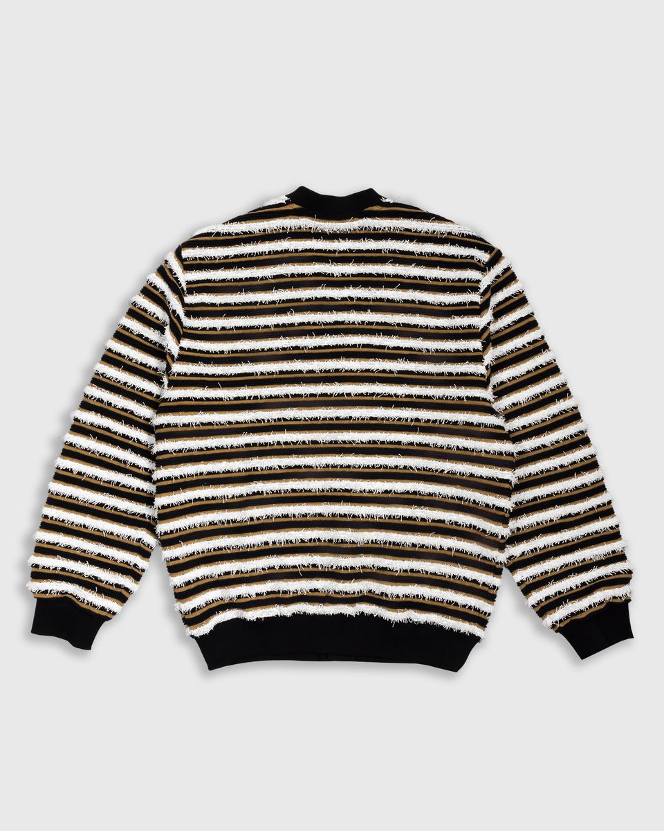 Pleasures Endless Cardigan - Brown/White