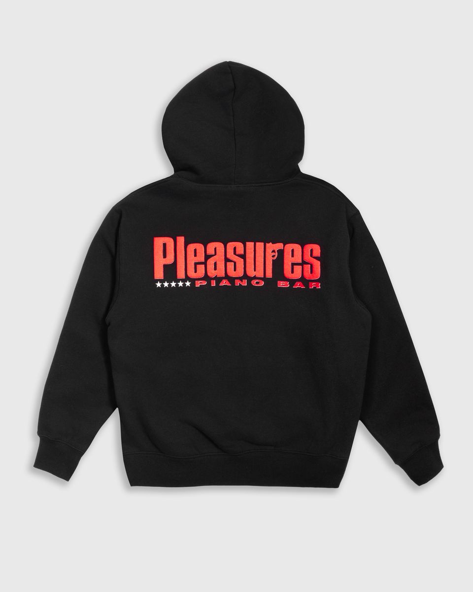 Pleasures Piano Bar Hoodie - Black