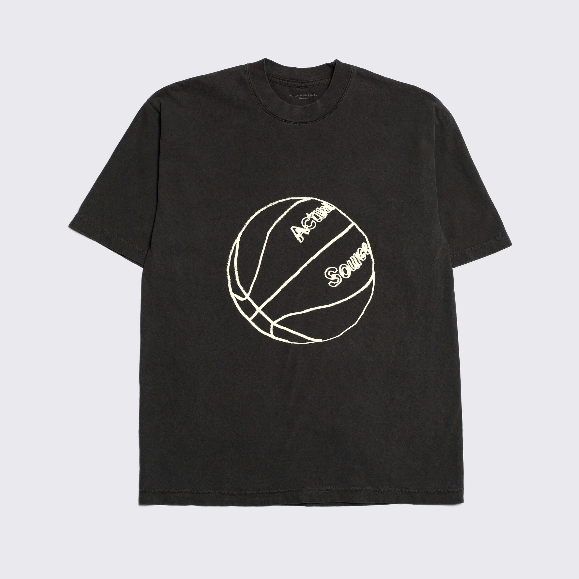 Actual Source Ball Is Life T-Shirt - Black