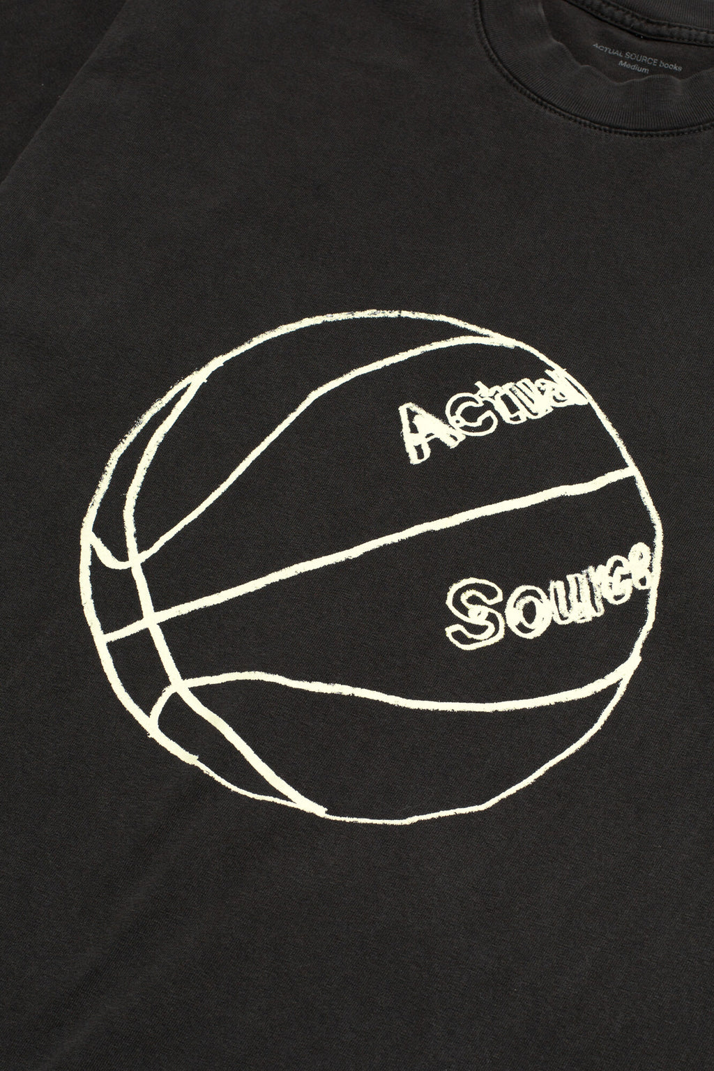 Actual Source Ball Is Life T-Shirt - Black