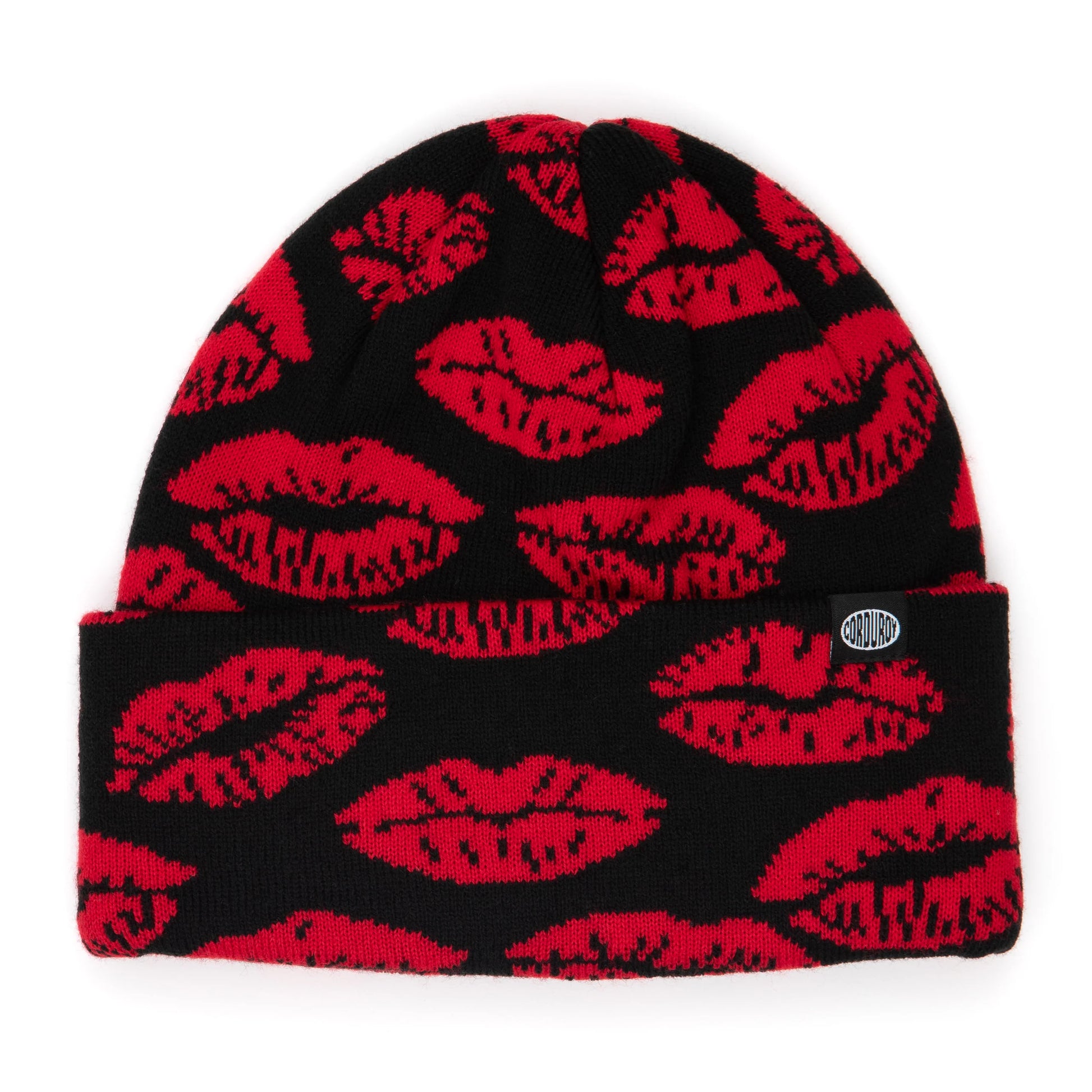 Corduroy 1-800 Beanie - Black