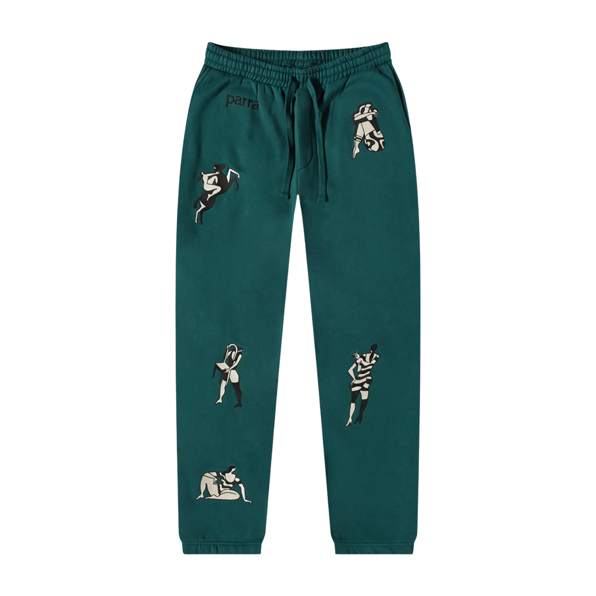Parra Life Experience Sweatpants - Pine Green