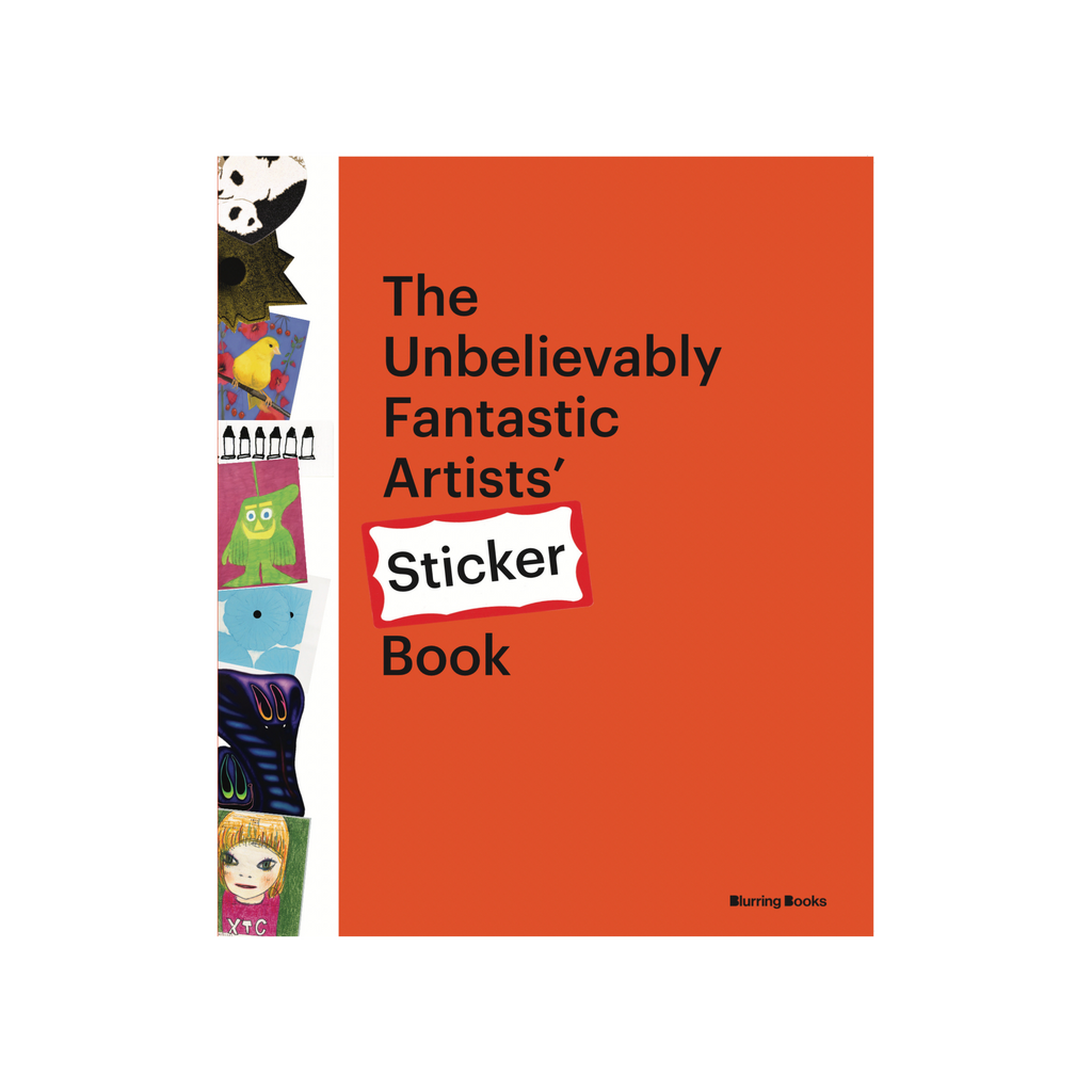 THE UNBELIEVABLY FANTASTIC ARTISTS' STICKERS BOOK *Signed Copy* - Db Burkeman