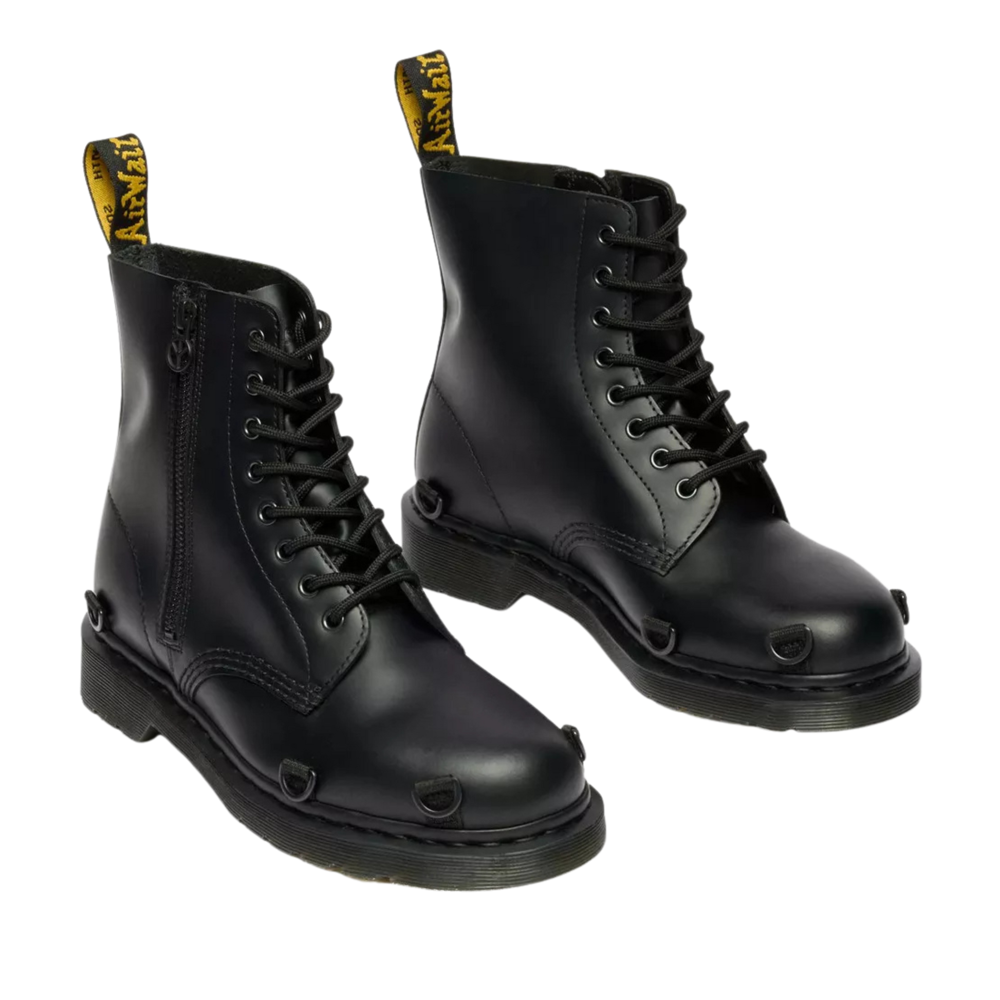 Dr. Martens x Babylon 1460 Smooth Camo Print Mesh - Black