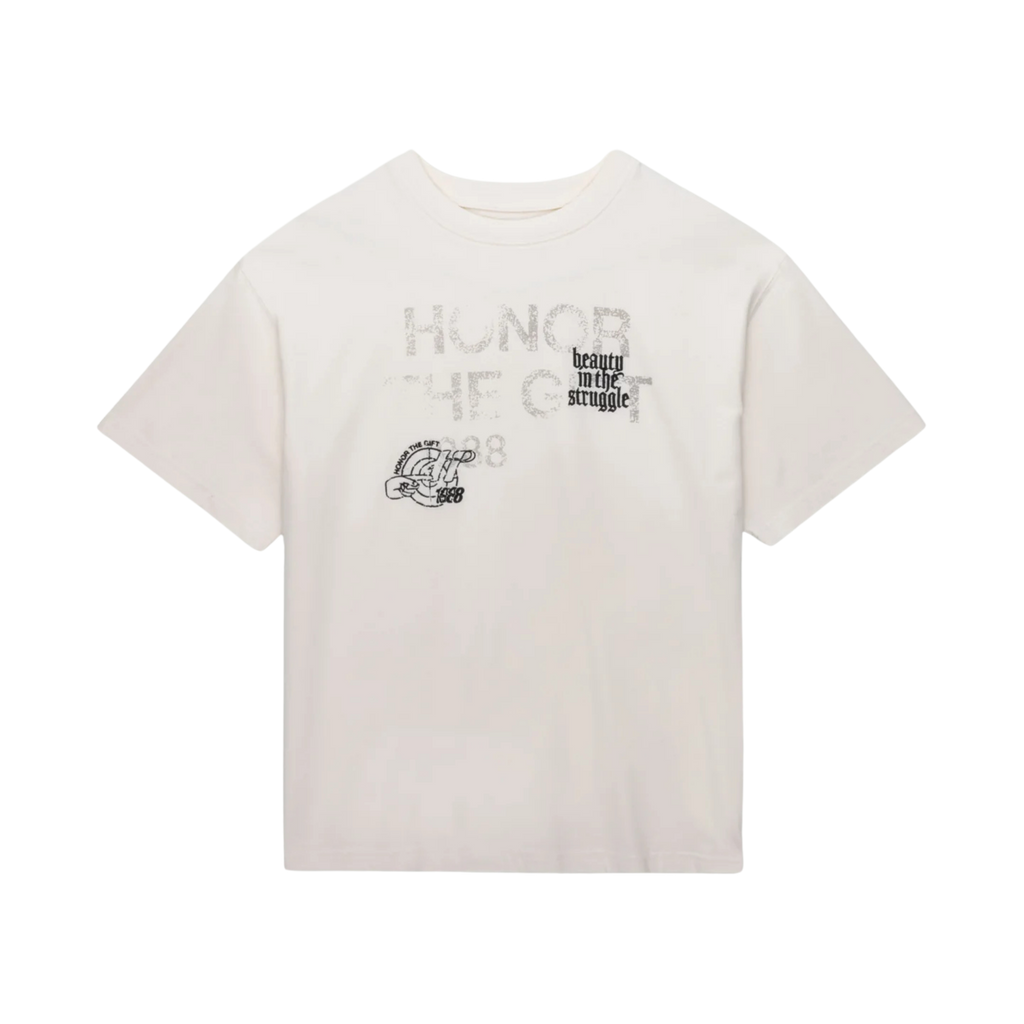 Men's Honor The Gift Beauty in The Struggle SS Tee - White