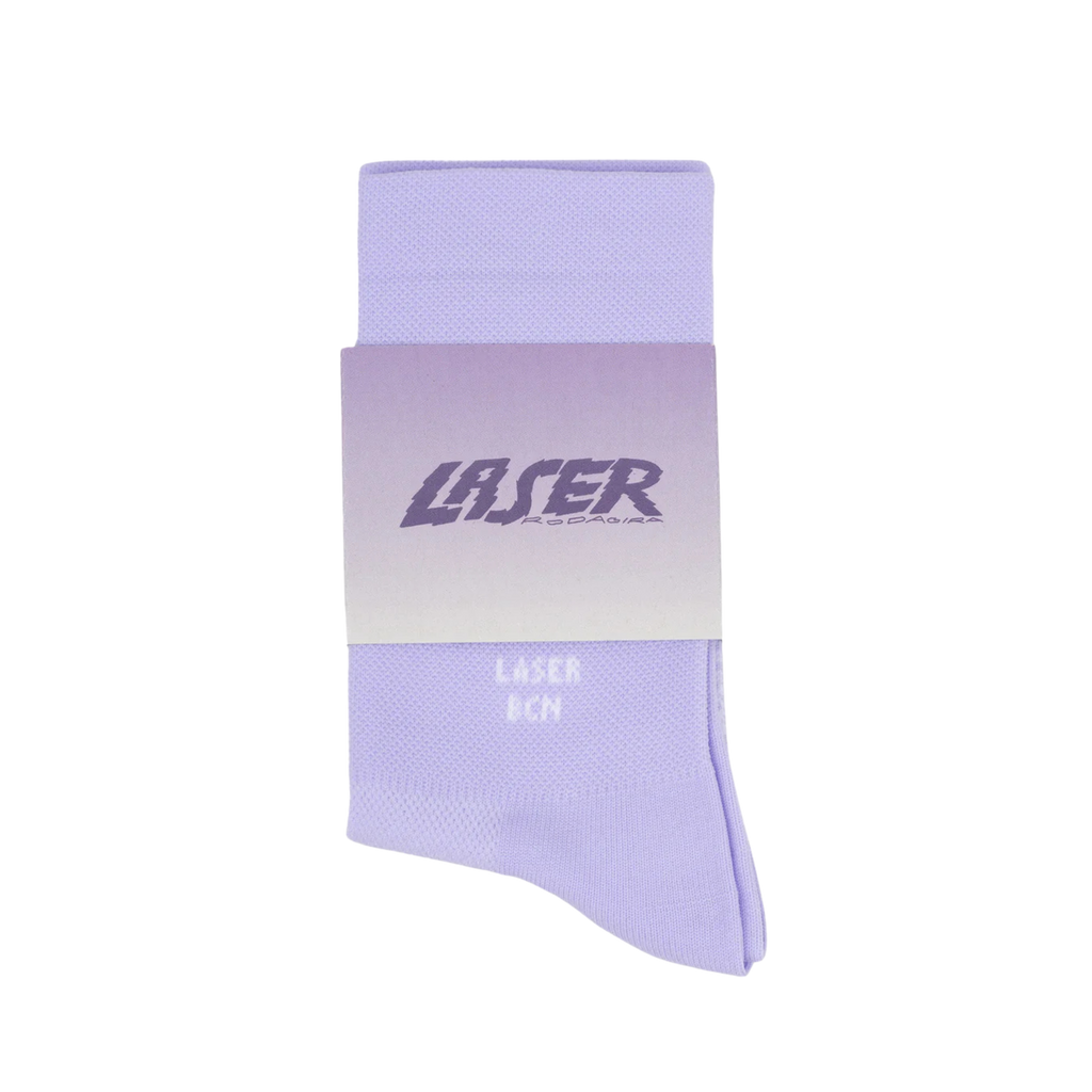 Laser x Rodagira Thank You Cycling Performance Socks - Lavender
