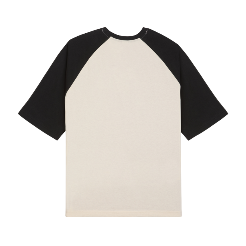 Babylon LS Raglan Tee - Sandy Shore/Black