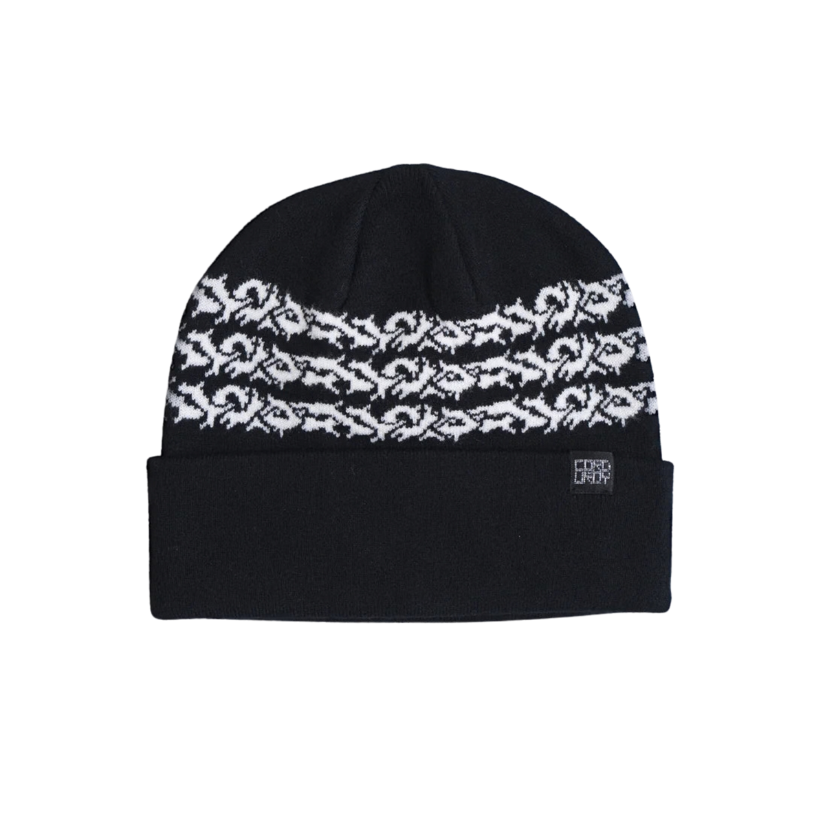 Autumn 2027 Prickly Beanie - Black