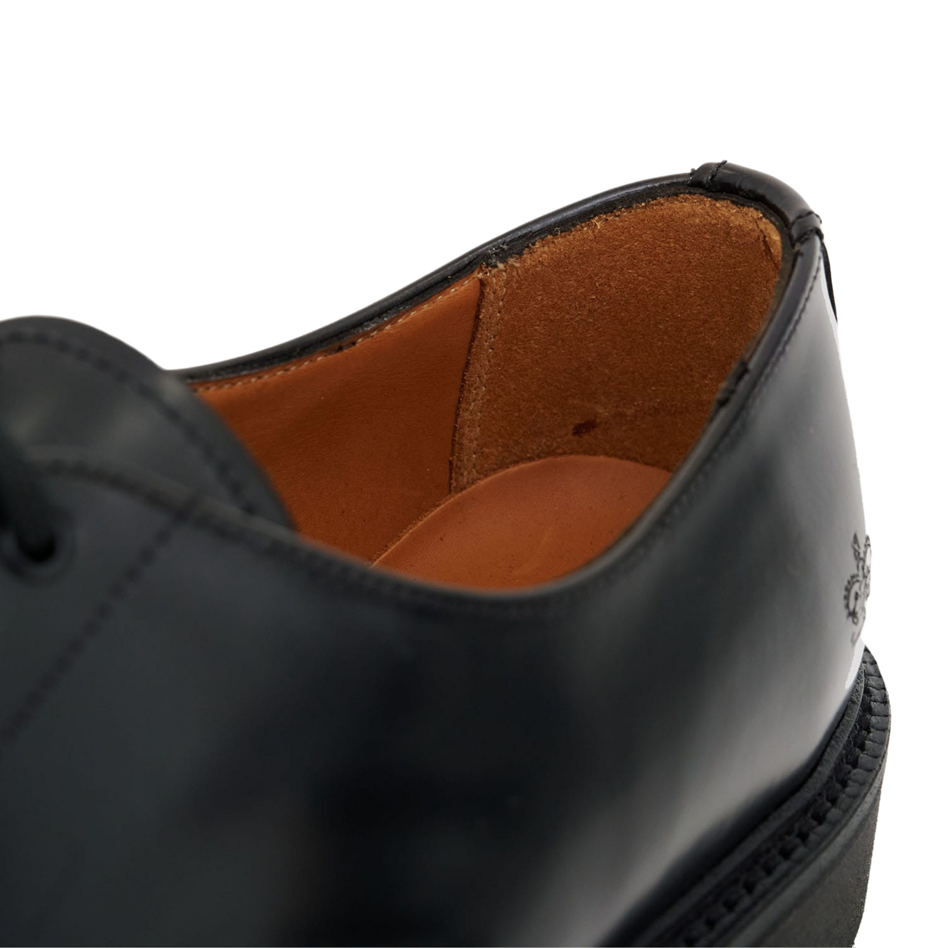 【しょう】Sanders MilitaryApron FrontDerby Sanders】MILITARY APRON DERBY SHOES – Blue Beach Denim