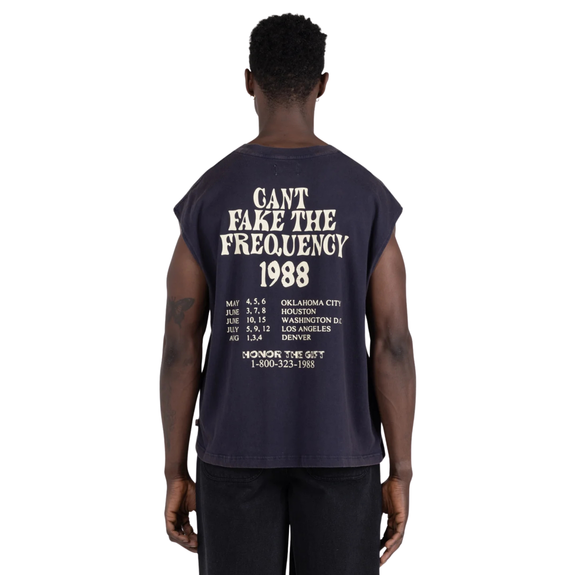 Men's Honor The Gift The Frequency Tank - Navy