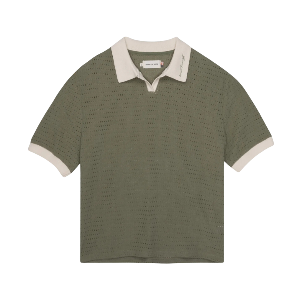 Men's Honor The Gift Pique Colorblock Polo - Sage