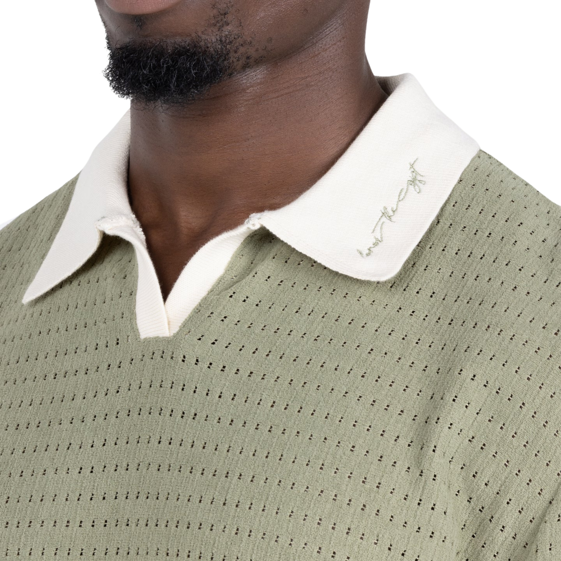 Men's Honor The Gift Pique Colorblock Polo - Sage
