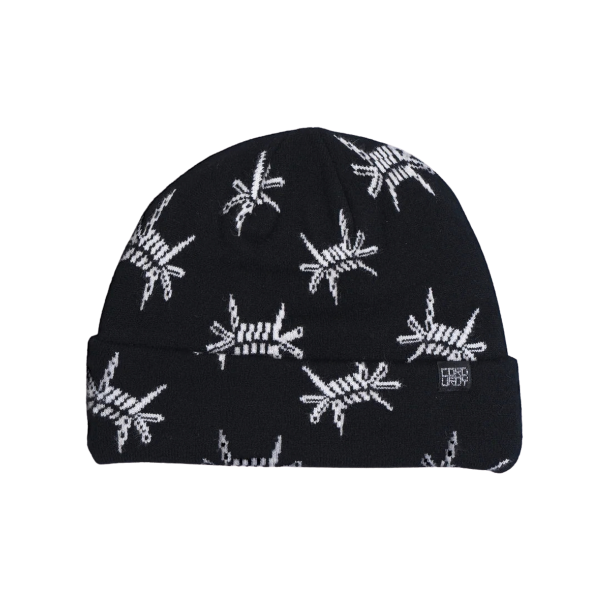 Autumn 2027 Barb Beanie - Black