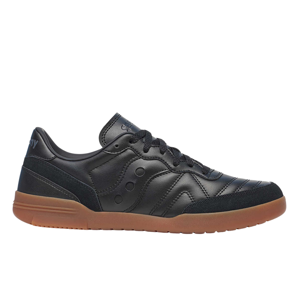 Men's Saucony 586i Leather - Black/Gum