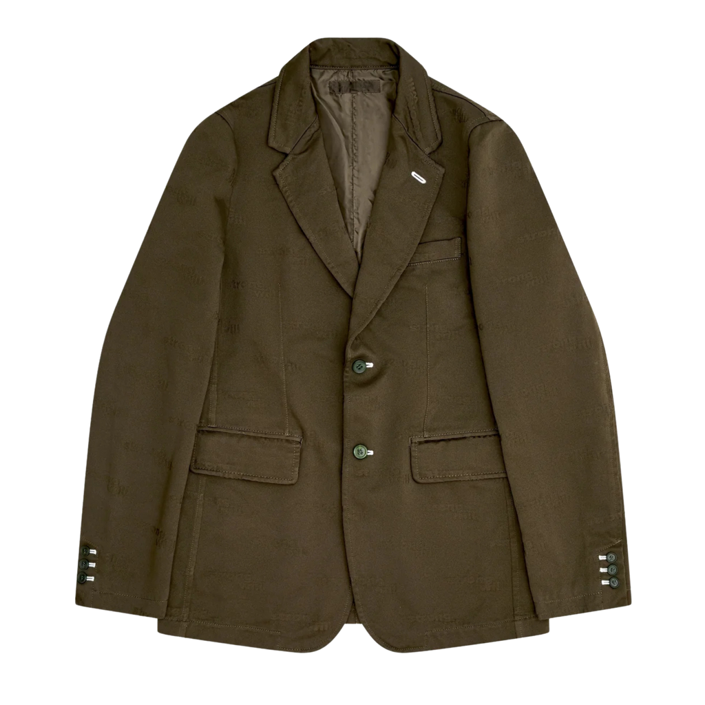 COMME des GARÇONS SHIRT "Strong Will" Woven Jacket - Khaki