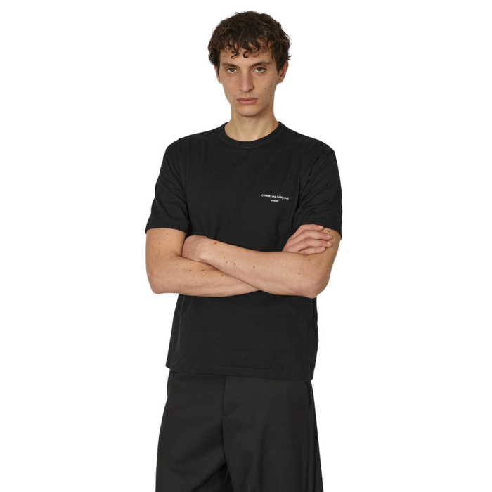 COMME des GARÇONS Homme Logo T-Shirt - Black