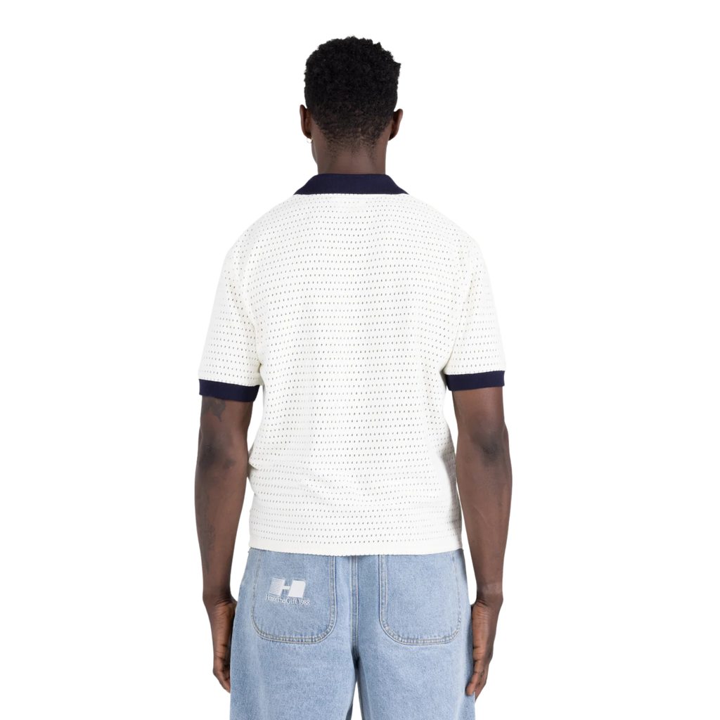 Men's Honor The Gift Pique Colorblock Polo - Bone