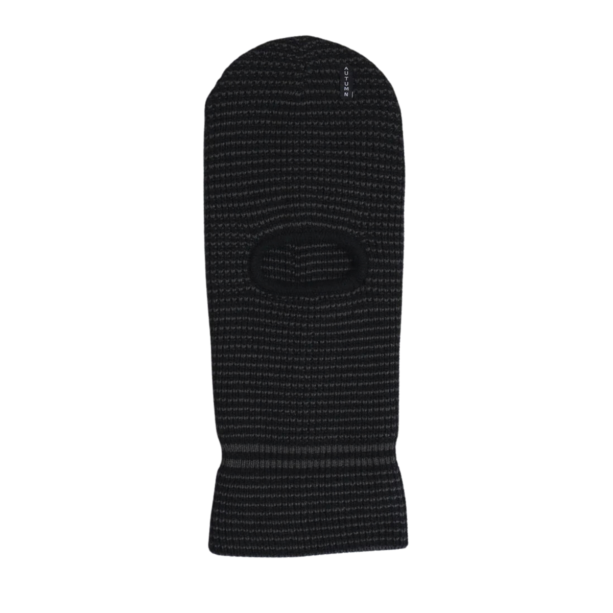 Autumn 2027 Striped Mask - Black