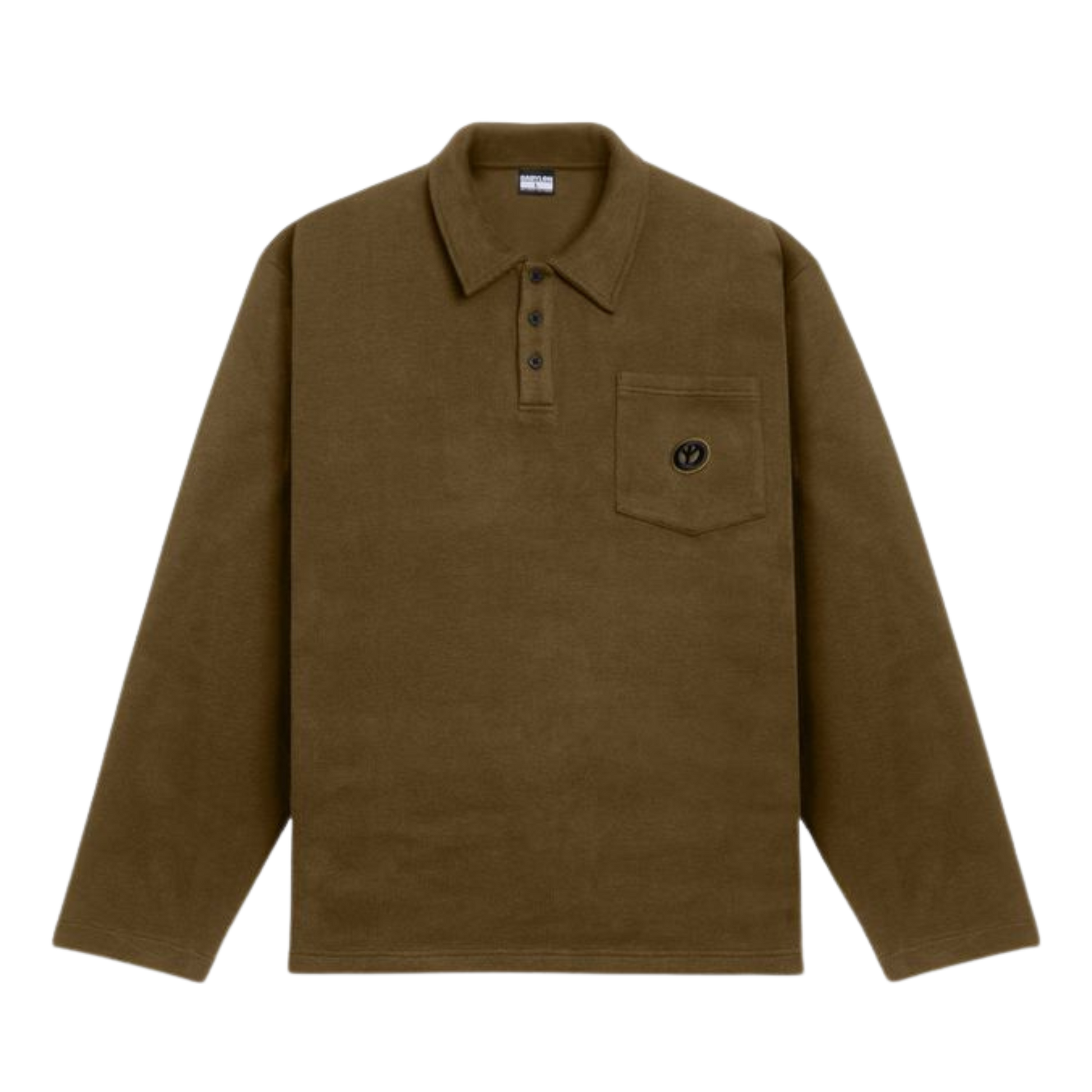 Babylon LS Knit Polo - Slime Green