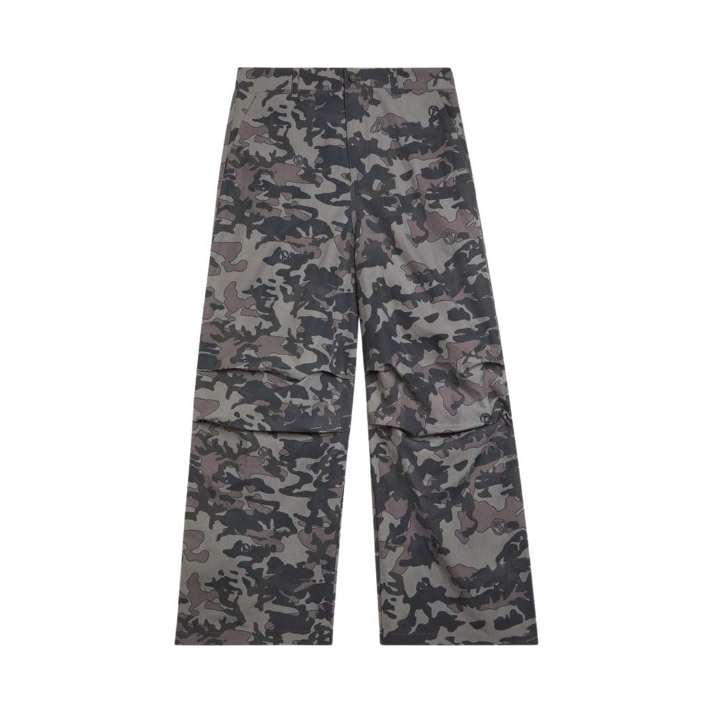 Babylon Ripstop Camo Pants - Ghillie Print Black