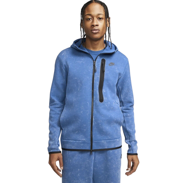 Men's Nike Sportswear Tech Fleece - DK Marina Blue/Black