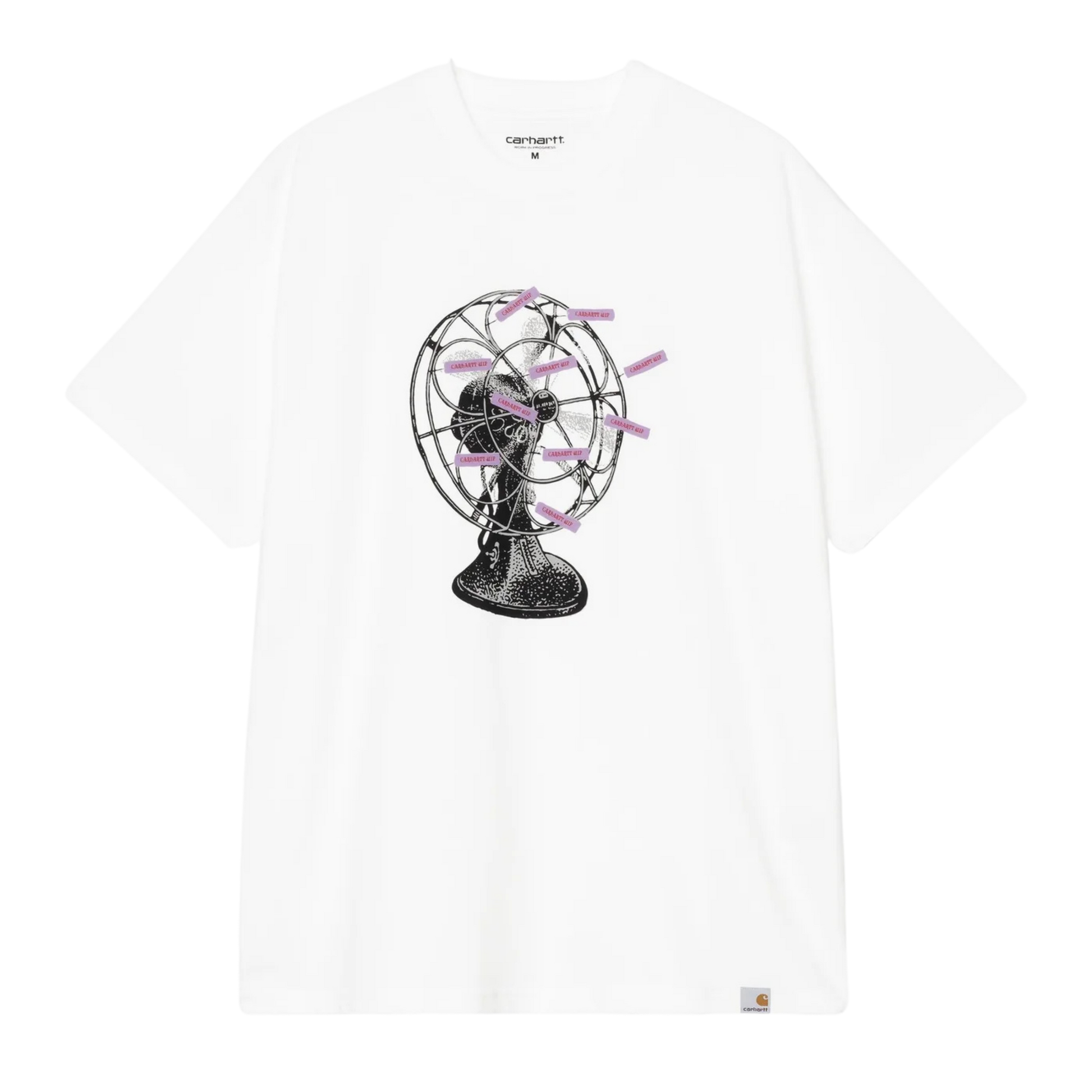 Men's Carhartt WIP Fan T-Shirt - Shady Purple