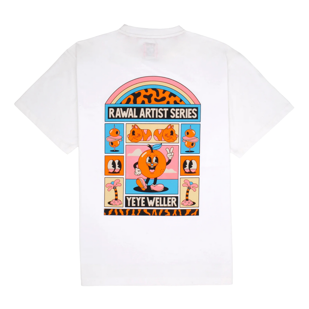Laser Barcelona Rawal Artist Series Yeye Weller Tee - White