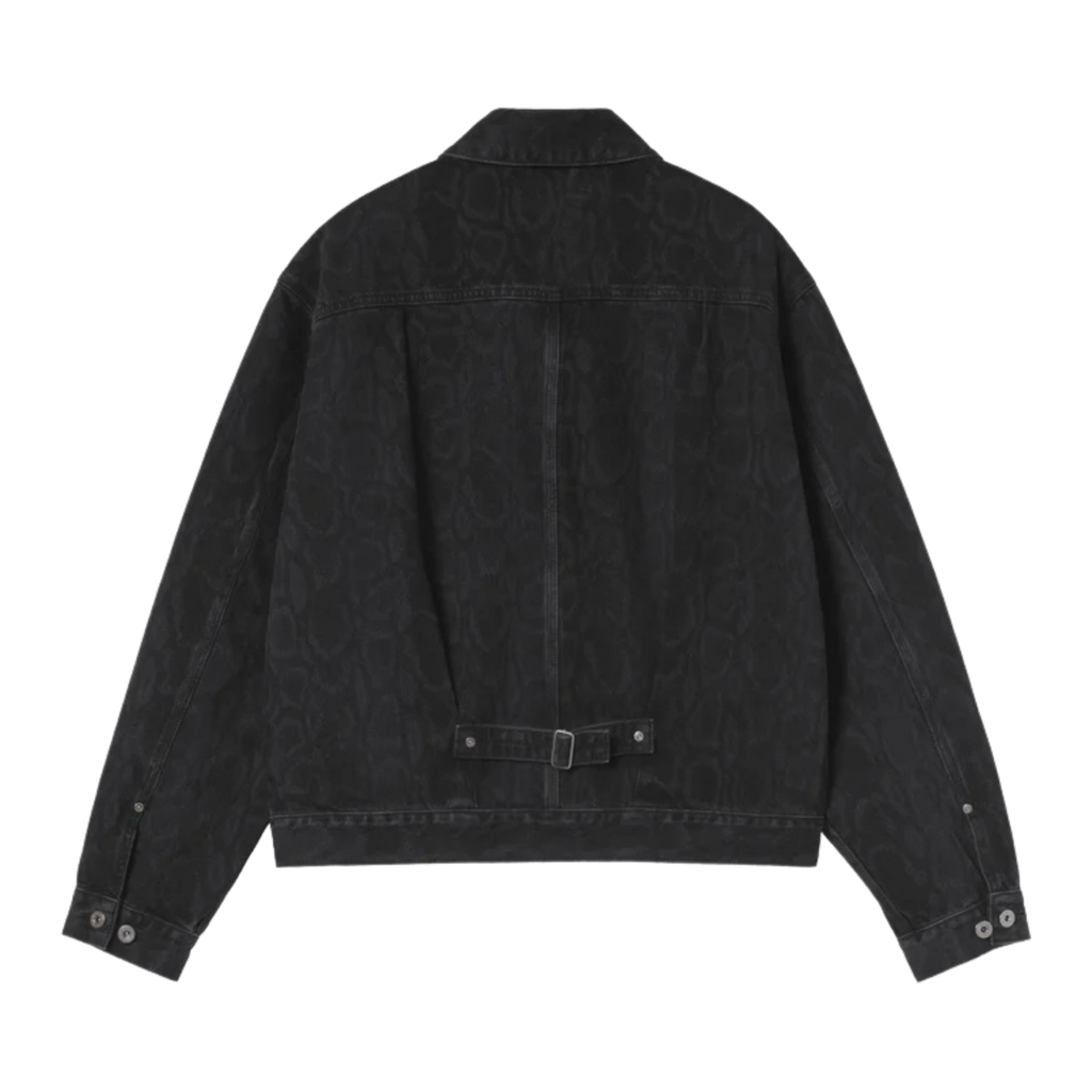 Carhartt WIP Belmar Jacket - Black Snake Camo (Heavy Stone Wash)