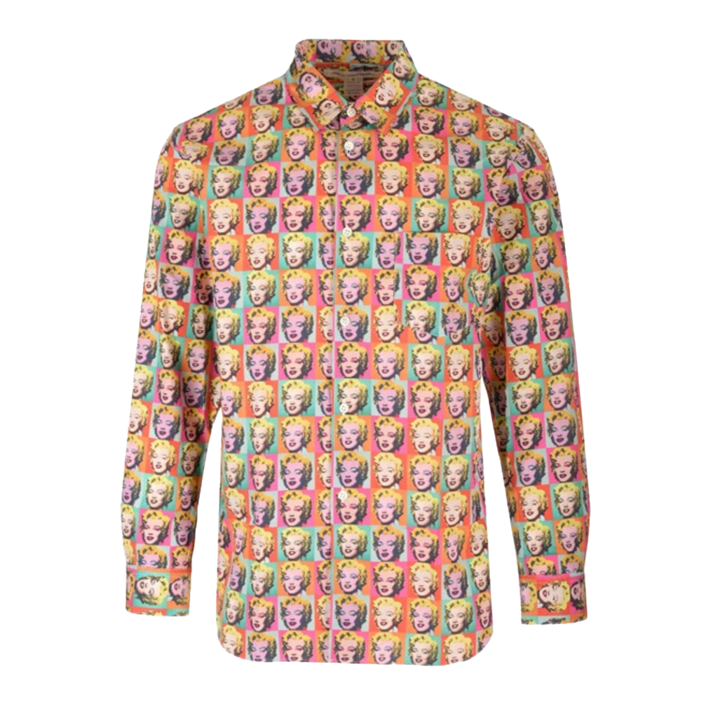 COMME des GARÇONS Shirt x Andy Warhol Men's Woven Shirt - Multi