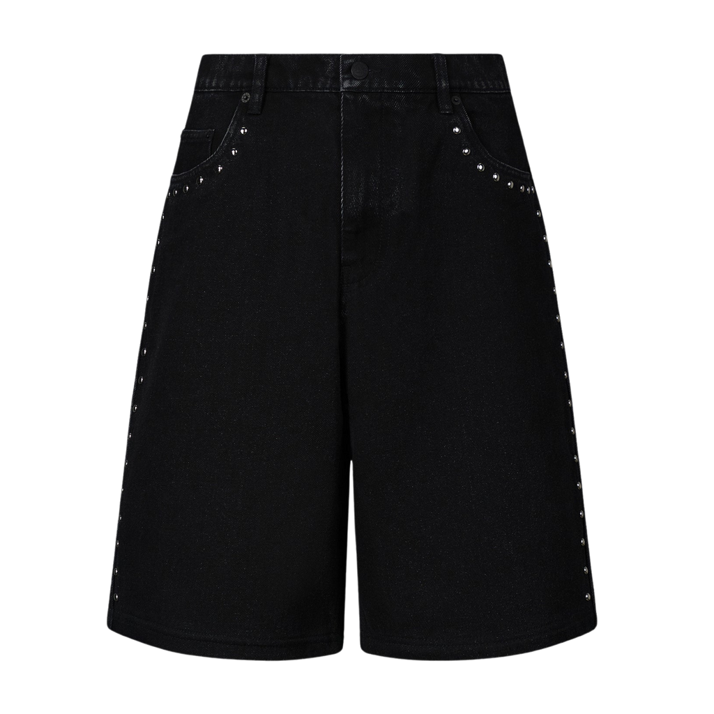 Pleasures x Daft Punk Lucky Studded Jorts - Black