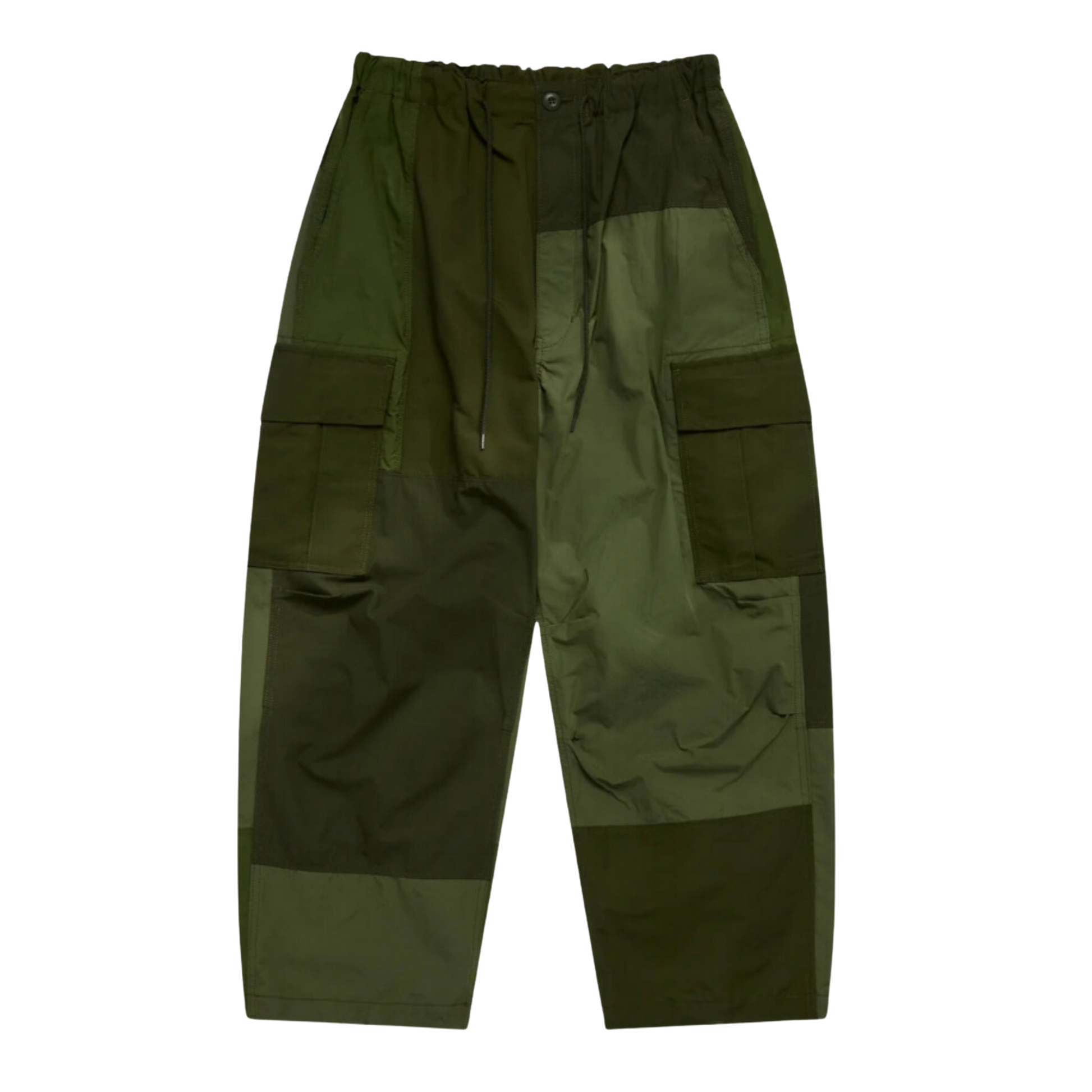 COMME des GARÇONS Homme Patchwork Cargo Pant - Green