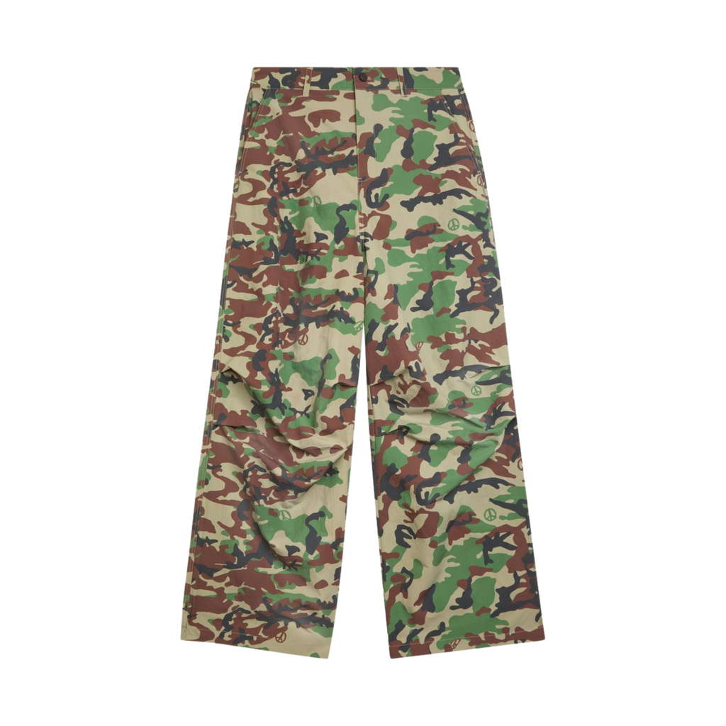 Babylon Ripstop Camo Pants - Ghillie Camo Green